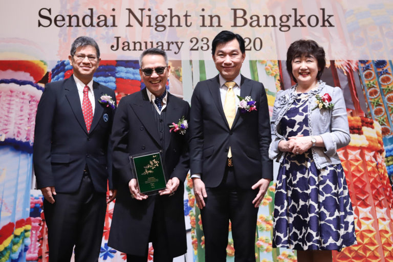 เมืองเซนไดและภูมิภาคโทโฮคุ ส่งตัวแทน 39 คนร่วมงาน ‘Sendai Night in Bangkok’