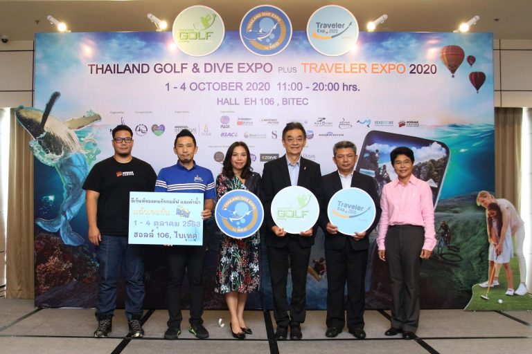 ‘นีโอ’ ร่วมกับ ‘ททท.’ เตรียมจัดงาน Thailand Golf & Dive Expo 2020 และงาน Traveler Expo 2020 รับกระแสเที่ยวเชิงกิจกรรม-ไลฟ์สไตล์ ชี้ตลาดดำน้ำ-กอล์ฟ-ท่องเที่ยวคึกคัก