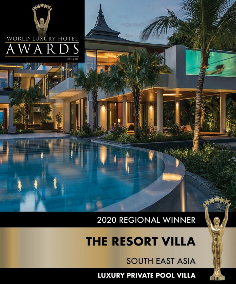 เดอะ รีสอร์ท วิลล่า คว้ารางวัล ‘Luxury Private Pool Villa Regional Winner’ : South East Asia จาก World Luxury Hotel Awards