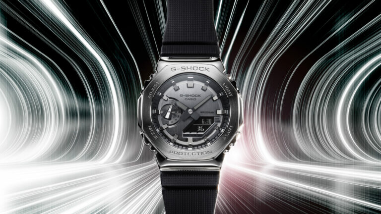 Casio เปิดตัวนาฬิกากรอบตัวเรือนโลหะทรงแปดเหลี่ยม รุ่น GM-2100 และ GM-S2100 นาฬิกากรอบโลหะต้นแบบจากรุ่นยอดนิยม GA-2100 โดดเด่นด้วยรูปทรงเพรียวบางคล่องตัว