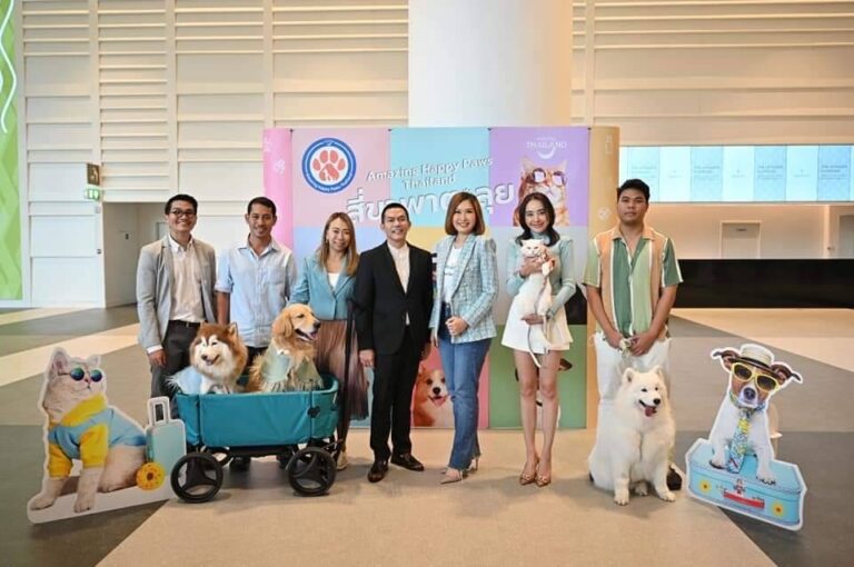ททท. จับเทรนด์คนรักสัตว์มาแรง เปิดโครงการ Amazing Happy Paws Thailand บูมแหล่งท่องเที่ยวเพื่อสัตว์เลี้ยง แฮปปี้ทั่วไทยสไตล์ครอบครัวสี่ขา