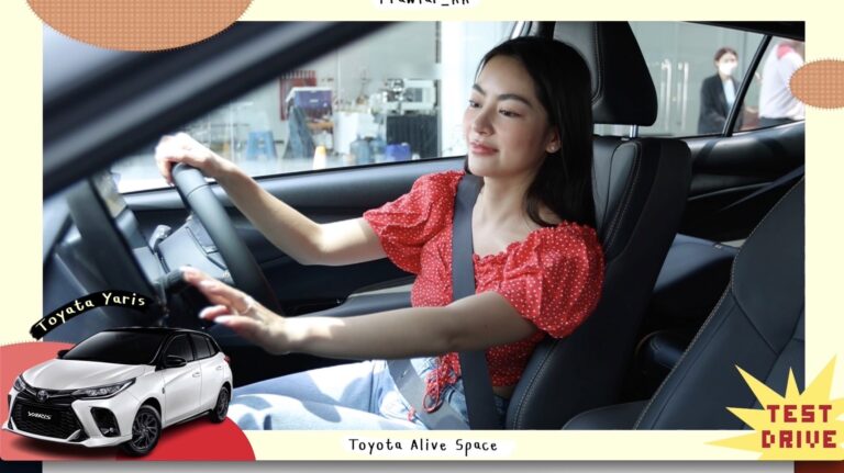 ‘พราวฟ้า’ ถึงกับเสียอาการ เมื่อลอง Test Drive ครั้งแรกในชีวิต