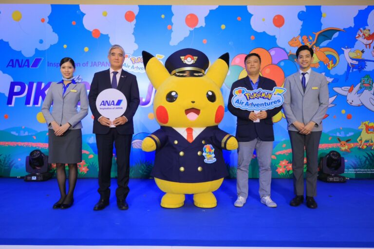 ANA จับมือ The Pokémon Company ร่วมเปิดตัวเที่ยวบินพิเศษ ‘พิคาชู เจ็ท NH’