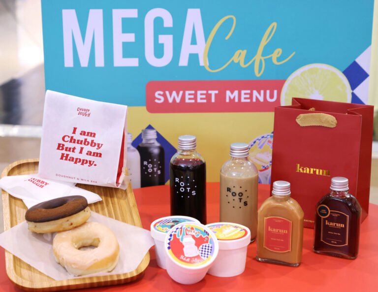 เมกาบางนา ชวนสมาชิก MEGA SMILE REWARDS มาเติมเต็มนิยามแห่งความหอมหวาน รับสิทธิ์อร่อยกับเมนูขนมและเครื่องดื่ม ที่ MEGA CAFÉ