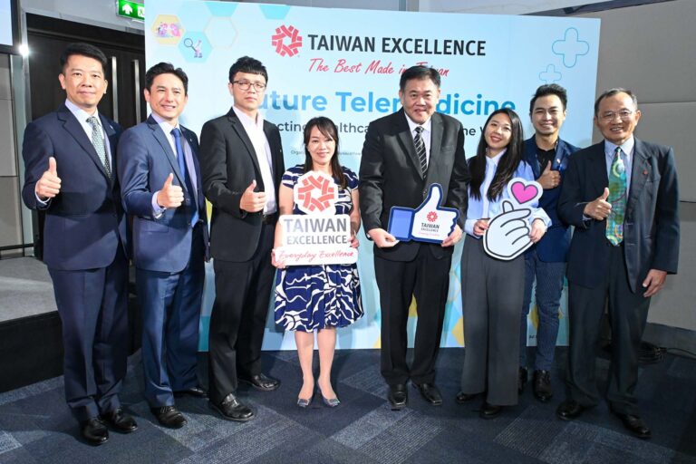 ‘Taiwan Excellence’ ชูแนวคิด ‘Future Telemedicine’ โชว์นวัตกรรมด้านสุขภาพอัจฉริยะ เทคโนโลยีชีวภาพ และการแพทย์จาก 15 บริษัทชั้นนำของไต้หวัน ในงาน ‘Medical Fair Thailand 2023’