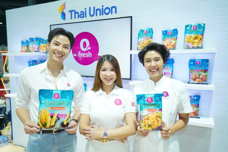 คิวเฟรช แท็กทีม แบงก์ ธิติ พร้อม 4 เชฟดัง บุกงาน ThaiFex 2024 ครีเอทเมนูใหม่ เอาใจลูกค้า ชม ชิม ช้อป กระหน่ำที่บูธไทยยูเนี่ยน