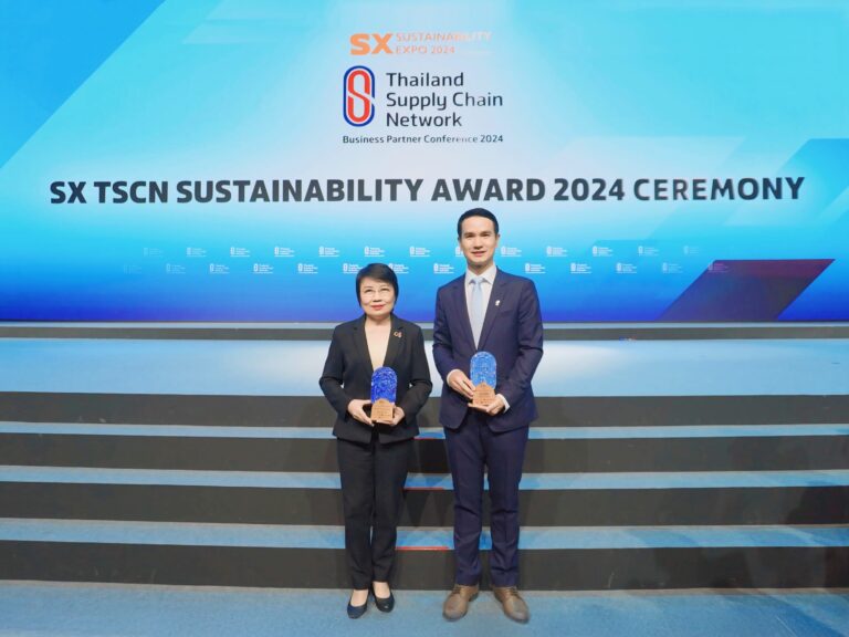 TPBI จับมือ T.A.K. คว้า 2 รางวัล SX TSCN Sustainability Award 2024 ตอกย้ำความมุ่งมั่นพัฒนาความยั่งยืนในห่วงโซ่อุปทาน