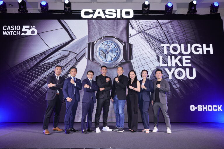 G-SHOCK เปิดตัวแคมเปญใหม่ ‘TOUGH LIKE YOU’ ร่วมกับ ‘ซุปเปอร์บอน สิงห์มาวิน’ นักมวยสุดฮอต แบรนด์แอมบาสเดอร์คนใหม่ ของนาฬิการุ่น G-STEEL Metal Series