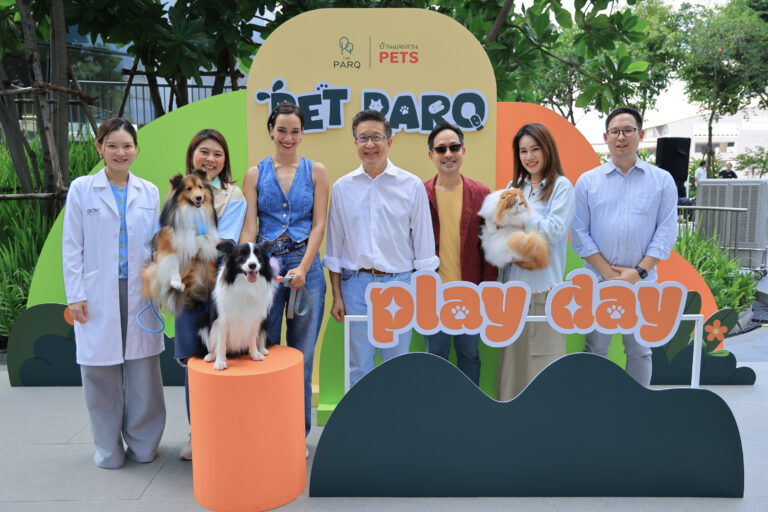 เพ็ท ปาร์ค (PET PARQ) สวนลอยฟ้าเพื่อสัตว์เลี้ยงแห่งแรก มอบประสบการณ์ความสุขระหว่างคุณและสัตว์เลี้ยง พร้อมฉลองด้วยงาน PET PARQ PLAY DAY ที่ เดอะ ปาร์ค