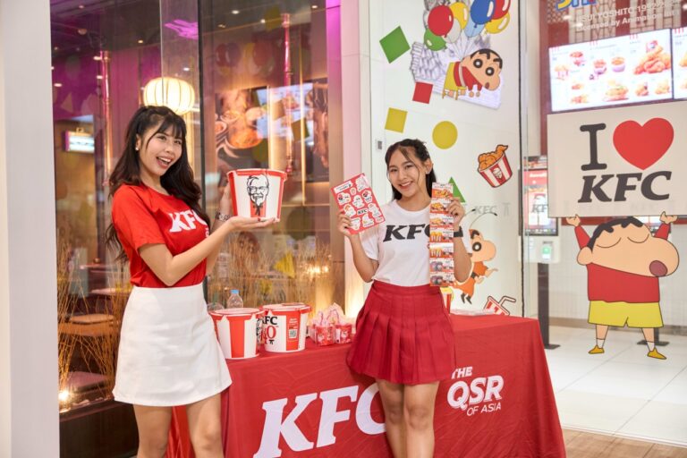 KFC จับมือ ชินจัง ร่วมแบ่งปันรอยยิ้ม แจกของขวัญสุดเซอร์ไพรส์ พร้อมแปลงโฉมหน้าร้าน ชวนแฟนคลับชินจังเช็คอินถ่ายรูปสุดเก๋