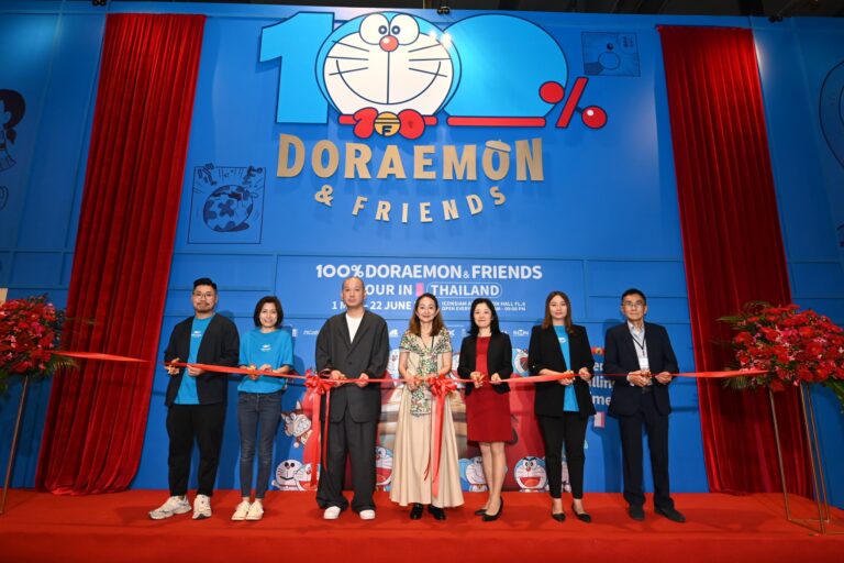 เวิลด์ทัวร์ถึงไทยแล้ว ‘100% DORAEMON & FRIENDS TOUR IN THAILAND’ นิทรรศการโดราเอมอนที่ใหญ่ที่สุดในโลก สร้างปรากฏการณ์ครั้งยิ่งใหญ่ที่ไอคอนสยาม 1 พฤษภาคม-22 มิถุนายน 2568