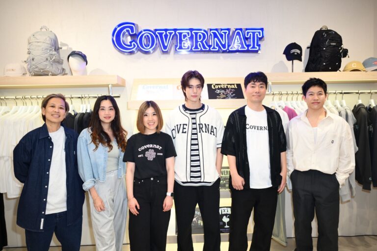 COVERNAT ปักหมุดไทยแลนด์ ครั้งแรกใน SEA กับ K-street Brand ยักษ์ใหญ่ระดับเอเชีย ยกแฟล็กชิพสโตร์มาไว้ที่ Siam Square One