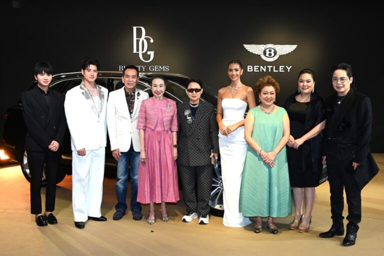 BEAUTY GEMS X BENTLEY BANGKOK รังสรรค์งานศิลป์แห่งอัญมณีและเครื่องประดับ สู่อัครยนตรกรรมไอคอนิกโลก
