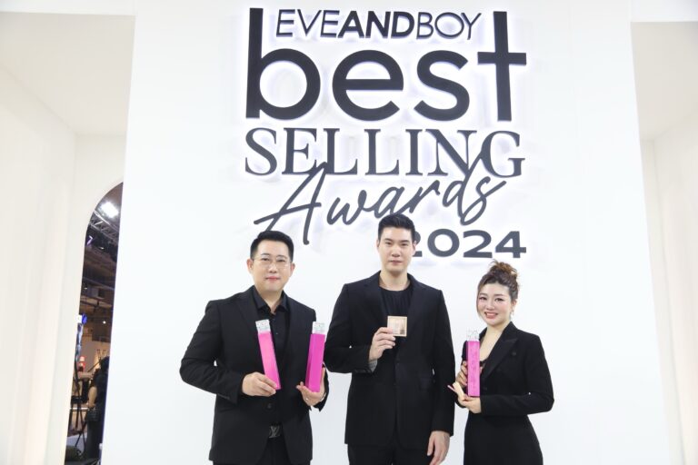 ‘เมลินดา’ บิวตี้แบรนด์สัญชาติไทย สุดเจ๋ง คว้า 3 รางวัลยอดขายสูงสุดต่อเนื่อง 2 ปีซ้อน ในงาน EVEANDBOY BEST SELLING AWARDS 2024