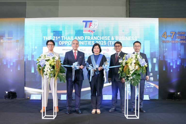 เปิดฉากงานแฟรนไชส์และโอกาสทางธุรกิจ TFBO 2025 ยิ่งใหญ่ที่สุดในประเทศไทย Thailand Franchise & Business Opportunities 2025