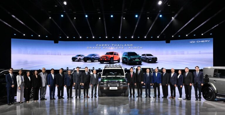 CHERY เปิดตัวอย่างยิ่งใหญ่ในประเทศไทย ในงาน ‘CHERY THAILAND GRAND PREMIERE LAUNCH’  