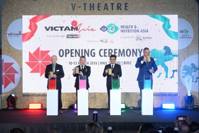 เปิดฉาก! VICTAM Asia 2026 สุดยอดเทรดโชว์ระดับนานาชาติเพิ่มศักยภาพ สร้างเครือข่าย ขยายโอกาสธุรกิจ พลิกโฉมอุตฯ อาหารสัตว์ สีข้าว และแปรรูปแป้ง