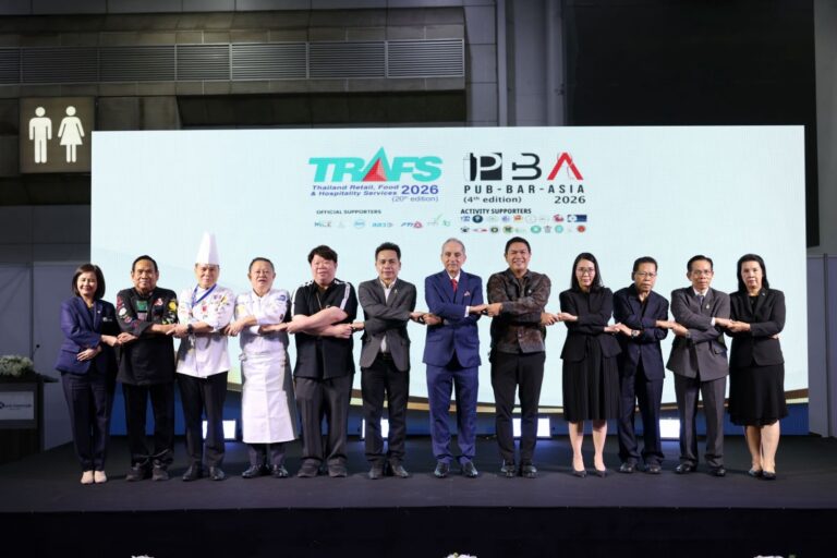 เปิดฉาก 2 งานใหญ่ TRAFS และ PUB BAR ASIA 2026 หนุนศักยภาพไทย ผู้นำด้านอาหารเครื่องดื่มแห่งเอเชีย
