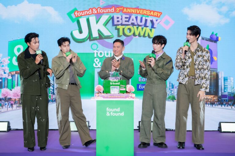 “Jes – Bible” ทำอีเวนต์สะเทือน ชวน “JJay – Fuaiz” เสิร์ฟโมเมนต์ฟิน ร่วมตอกย้ำความเป็น No.1 JK Beauty ฉลอง 2 ปี found & found